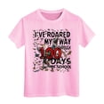 thumbnail image 1 of Mode Décontractée Imprimé Col Rond Manches Courtes T-Shirt Haut T-Shirts pour Enfants Manches Longues T-Shirt Arc-en-Ciel pour Tout-Petits T-Shirts Graphiques pour Tout-Petits, 1 of 4