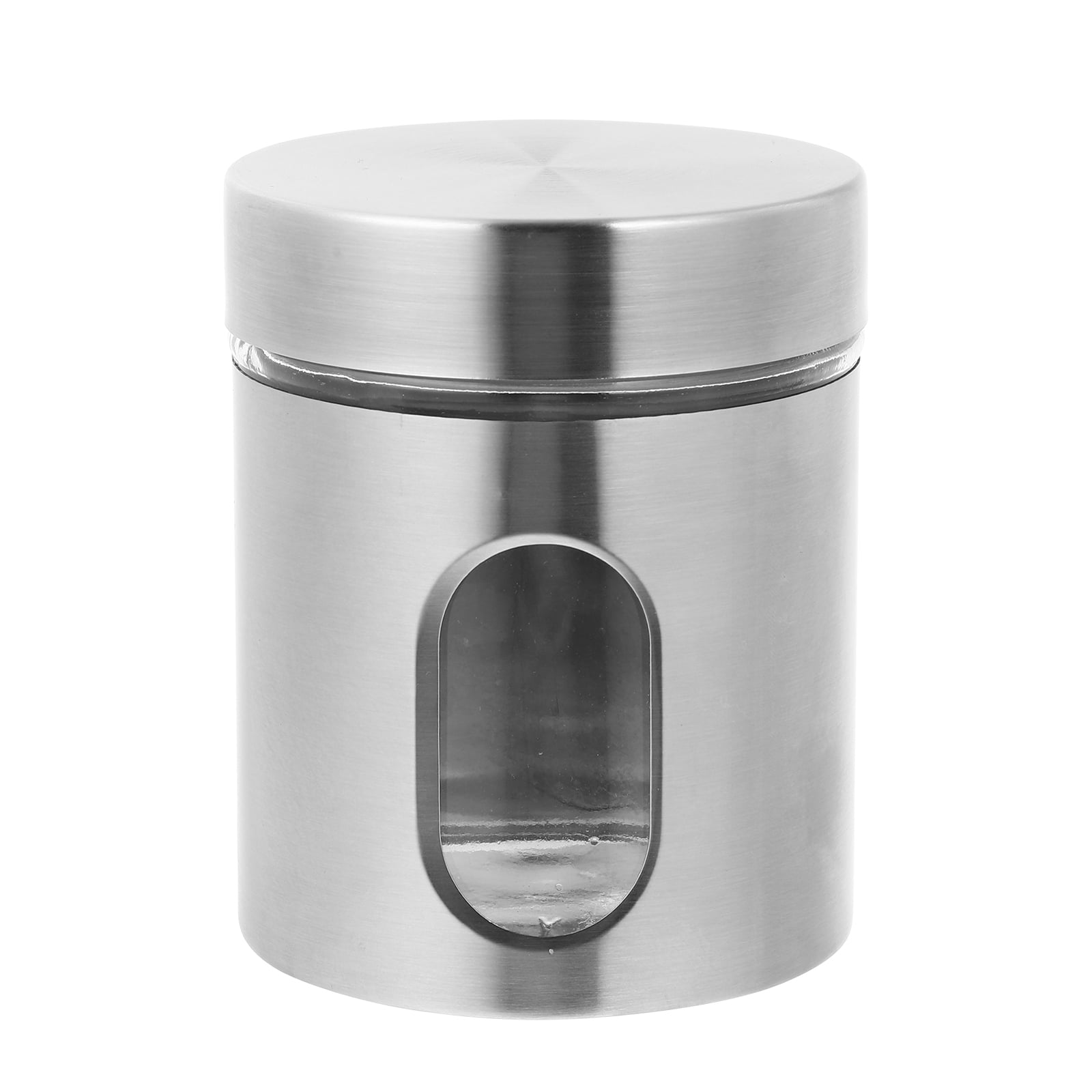 Storage Jar Canister Food Tea Container Canisters Window Sugar Metal storage-jar-canister-food-tea-container-canisters-window-sugar-metal