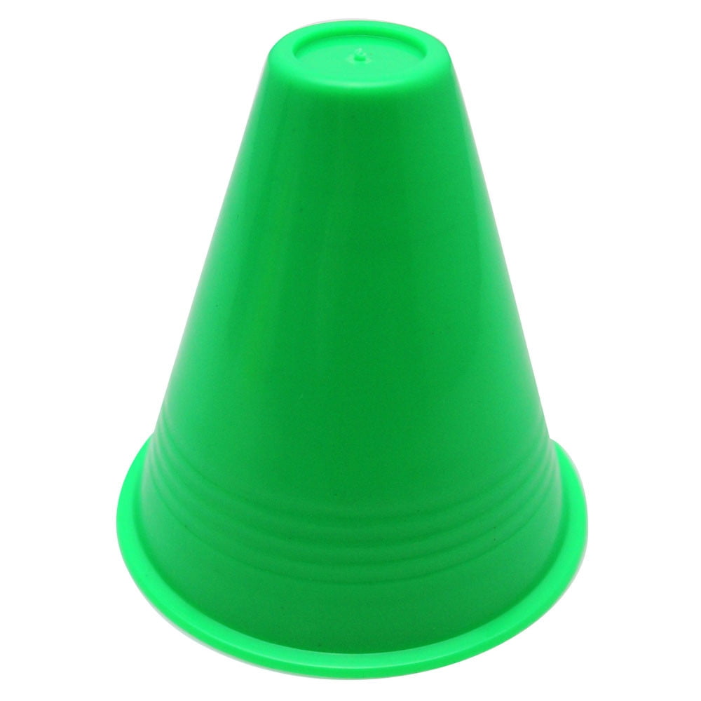 New amusing 10pcs inline skating Cup Speed Training Equipment Slalom Skates Cones Marker BU by