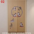thumbnail image 2 of Cortina de puerta japonesa Noren, tapiz divisor de puerta, cortinas colgantes, 85x150cm, 1M, 2 of 2