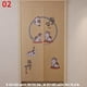 thumbnail image 3 of Cortina de puerta japonesa Noren, tapiz divisor de puerta, cortinas colgantes 85*150cm5S, 3 of 3