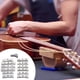 thumbnail image 5 of Guitarra de guitarra de acero inoxidable Tablero de diapasón de diapasón de diapasón de fetalle Inserciones de calificación Instrumento de cuerda Reparación de herramientas de prensado 13 paquetes Noticed OD011009-00, 5 of 7