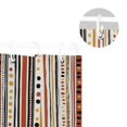 thumbnail image 5 of Yayeee Shower Curtain with Hooks 72"x72" Waterproof Fabric Bathroom Hanging Decor, Brown Abstract Dots, 5 of 5