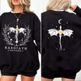 thumbnail image 2 of Sudadera Vintage de cuarta ala para mujer, Sudadera con capucha de la Universidad de Basgiath War, Dark Academia, Dragon Rider, Bookish, cuello redondo, ropa, 2 of 4