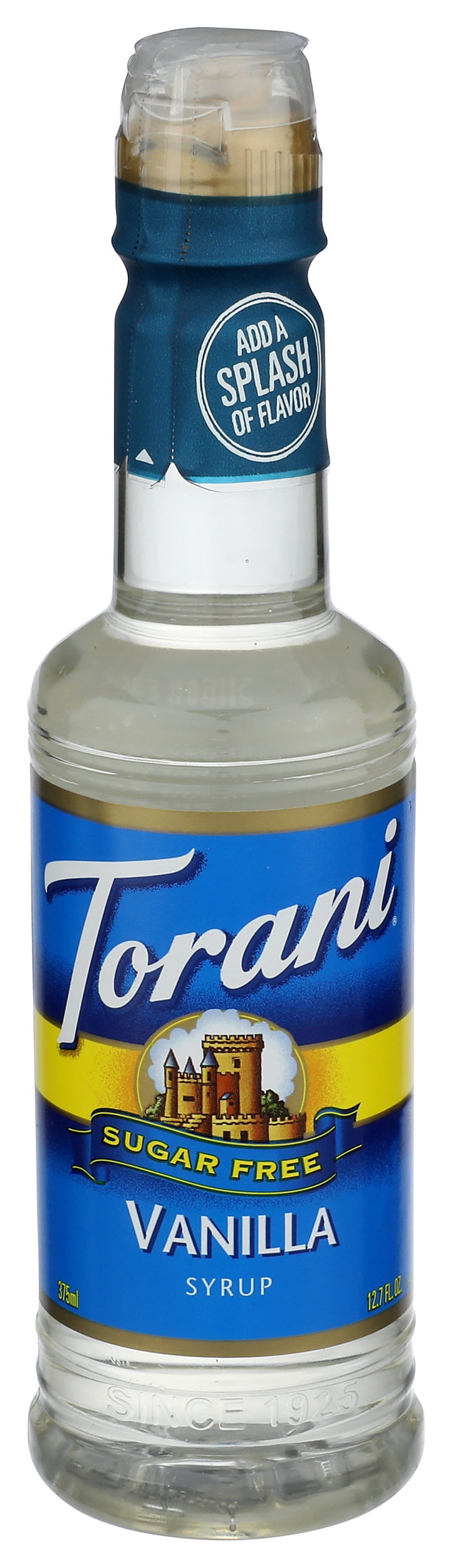 Pack of 4, Torani Sugar Free Vanilla Syrup, 12.7 fl oz