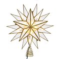 thumbnail image 1 of Glittered Edge Capiz Star Christmas Tree Topper, Warm White, 8-1/2-Inch, 1 of 1
