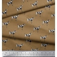 thumbnail image 3 of Soimoi Rayon Crepe Fabric Great Dane Dog Print Fabric by Yard 46 Inch Wide, 3 of 3