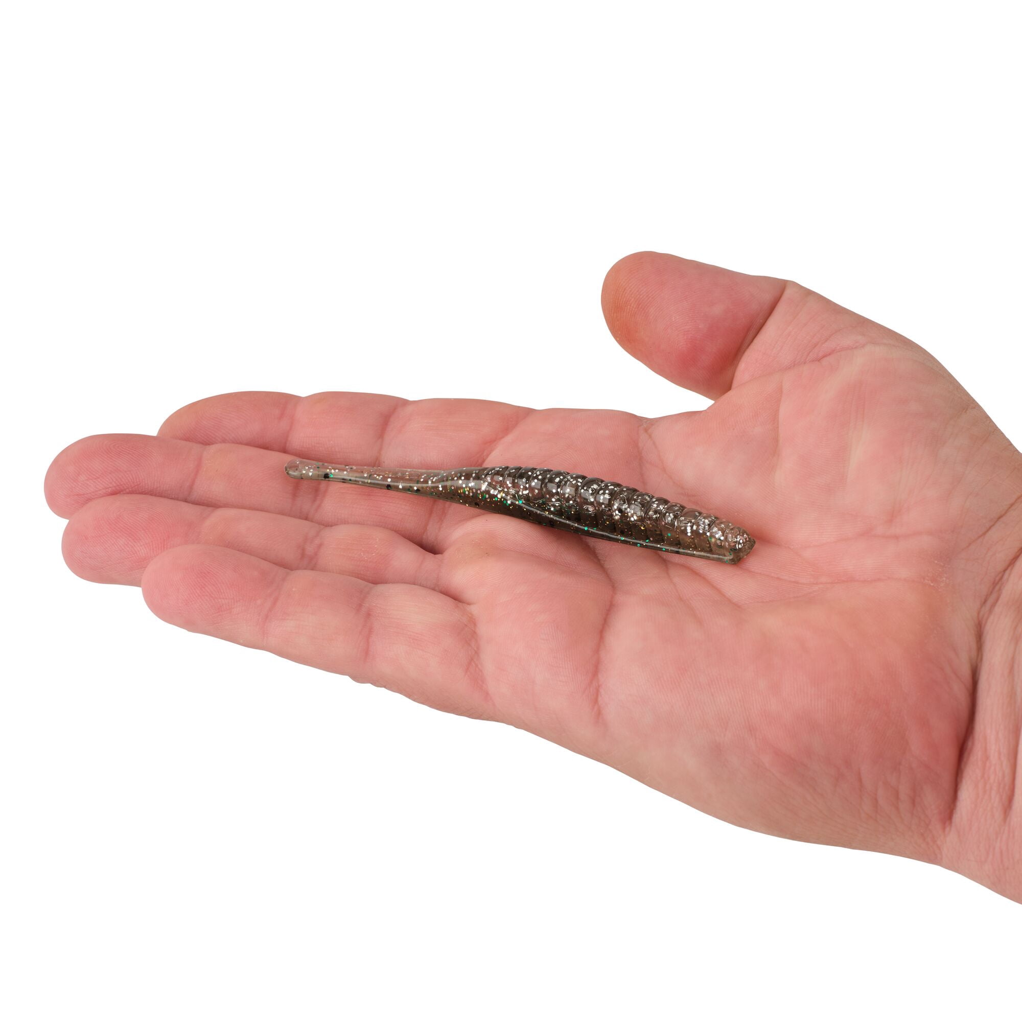 Berkley PowerBait® Saltwater Bonga Stick, 4 in, Jerkbaits, Silver Flash (12-count)