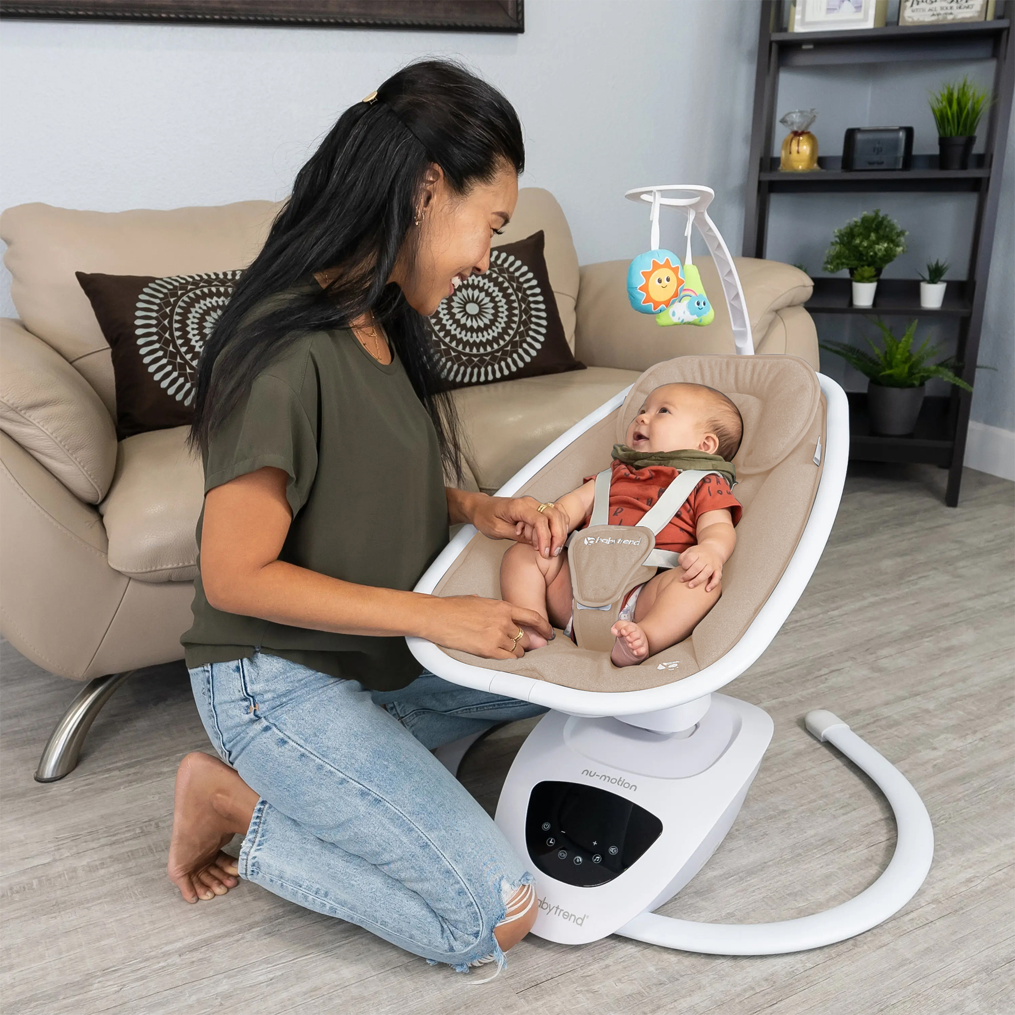 Baby Trend Nu-Motion Infinity Swing with Interactive Display photo 5