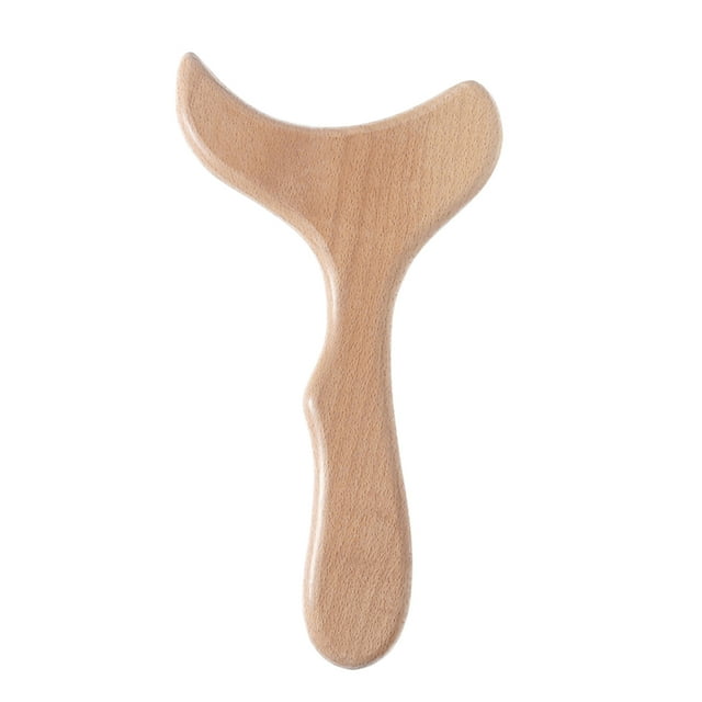 Ygjytge Tablero Raspador De Madera Para Masaje Corporal, Herramienta Para Raspar El Cuello Y La Espalda (B) Ygjytge Para estrenar