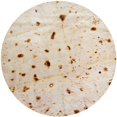 thumbnail image 1 of Manta de burritos, manta gigante de tortilla de harina de doble cara, manta de tortilla novedosa para su familia, manta de taco de franela suave y cómoda de 285 GSM para adultos. (Beige, 71 pulgadas), 1 of 5