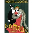 thumbnail image 2 of Cappiello, Leonetto 19x24 White Modern Wood Framed Museum Art Print Titled - Novita per Signora 1903, 2 of 4
