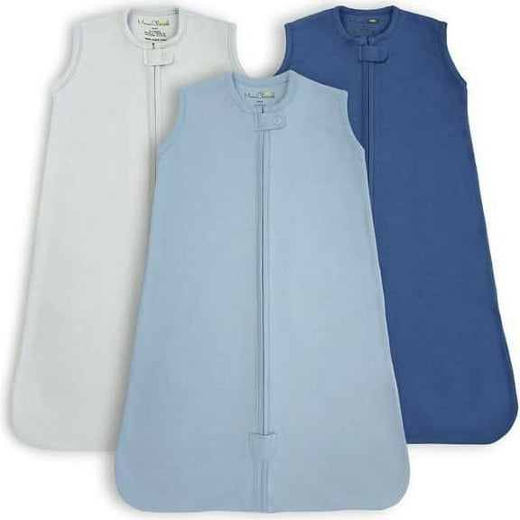 Mama Cheetah Baby Sleep Sack 0.5 TOG, Organic Cotton Baby Wearable Blanket, Boy Girl Newborn Infant, Swaddle Transition Baby Sleeping Bag, L (12-18 Month), 3-Pack