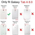 thumbnail image 2 of Case for Samsung Galaxy Tab A 8.0 SM-T350 2015 Model - Fintie Slim Stand Cover with Auto Sleep/Wake, 2 of 7