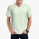 thumbnail image 1 of Fotbe Pistachio Green Checkboard Camiseta Polo de Golf para Hombre con Estampado – Camisa Deportiva Transpirable con Cuello Abotonado-Large, 1 of 6