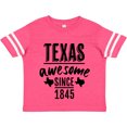 thumbnail image 3 of Inktastic Texas Awesome Since 1845 Boys or Girls Toddler T-Shirt, 3 of 5