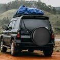 thumbnail image 1 of OUNONA Easy Install Black PVC Tire Cover for Rv and Trailer with Sun and Rain Protection, 1 of 7