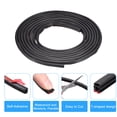 thumbnail image 3 of REGALWOVEN Weather Stripping Door Seal Strip, Self Adhesive Rubber Seal Strip for Window and Door Black 6 Meters x 10mm x 12mm, 3 of 7
