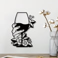 thumbnail image 1 of Personalized Metal Decoration Outdoor Corridor WallsToast Sign Shaped Iron Handicraft Decoration, 1 of 9