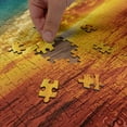 thumbnail image 5 of Ambesonne Exotic Jigsaw Puzzle Durable Cardboard, Sunset Seaside Clouds, 1000 pcs, Multicolor, 5 of 6