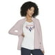 thumbnail image 1 of Chaqueta con capucha sin capucha Skechers Go Walk para mujer, color lila L, 1 of 1