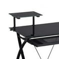 thumbnail image 2 of BenJara Modern day Computer Desk, Black, 2 of 4