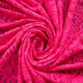 thumbnail image 2 of Zelouf Evie Stretch Lace Solid  , Sewing, DIY, Crafts Fabric by the Yard, Vibrant Pink, 10 Yard, 2 of 3