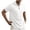 White T Shirt, variant on Dagegui Men's Textured Knit T Shirt Gray Short Sleeve Turndown Collar Tshirt 1/4 Zip Up Slim Fit Tops Summer Solid Color Pullover Tee S