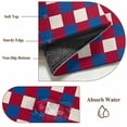 thumbnail image 6 of 6'x9' Area Rugs, 4th of July Red Blue Plaid Indoor Outdoor Area Rug for Living Room Bedroom, Independence Day Checkered Washable Bathroom Rugs Kitchen Floor Carpet Mats Home Decor Aesthetic, 6 of 8