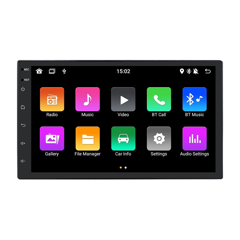 XGeek 7 inch Double 2Din Touch Screen Android 10 Car Gps Navigation Mp5