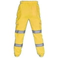 thumbnail image 2 of Hi-Vis Safety Work Trousers Elastic Waist, 2 of 3