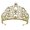 1923 gold, variant on Elegant Zn Alloyed Bridal Headband For Weddings Intricate Carving Comfortable Lightweight Design 4 Type Available