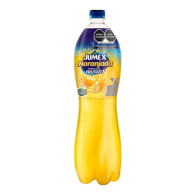 Bebida gasificada Jumex Frutzzo sabor naranjada 1.5 l