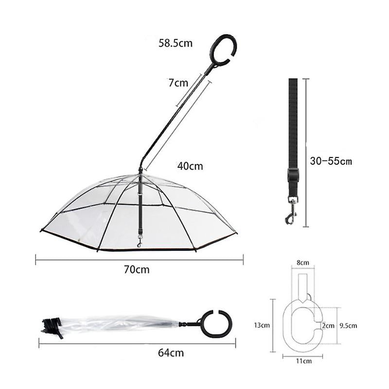 Dog lead umbrella 2025