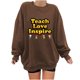 thumbnail image 1 of Sudadera con estampado de cambio de cuello redondo de manga larga suelta divertida vintage para mujer Pompotops  gfhjh3154, 1 of 7