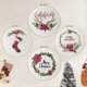 thumbnail image 4 of Injueey Kit de inicio de punto de bordado de Navidad DIY patrón de Navidad hecho a mano bordado de tela aro principiante bordado punto de cruz Artesanía S337 Injueey HA006931-01, 4 of 6