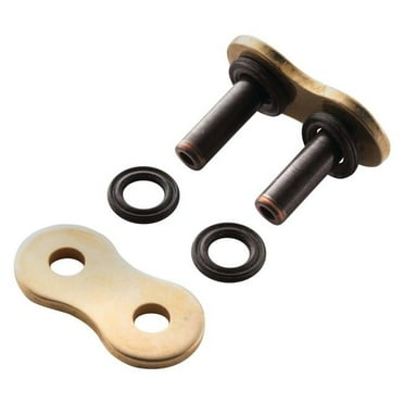 BikeMaster 520 BMZR Series Rivet Link Motorcycle Chain - Gold