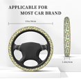 thumbnail image 3 of Balery Train With Animals Fundas elásticas antideslizantes para volante, funda protectora universal para hombre y mujer, 15 pulgadas, accesorios para coche., 3 of 6