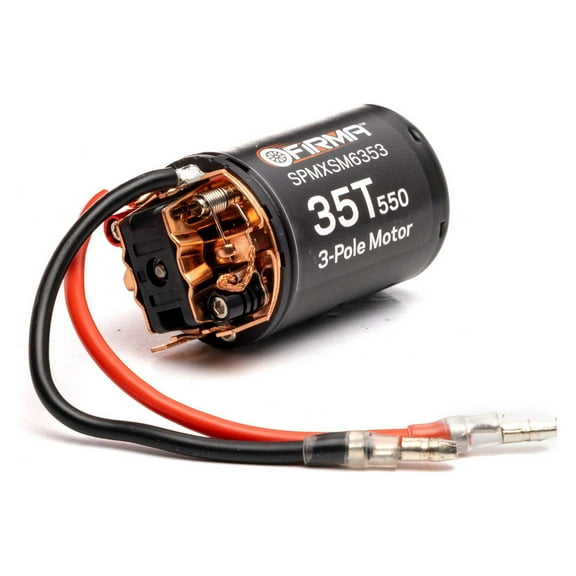Spektrum Accessories Firma 35T Rebuildable 550 3 Pole Brushed Motor SPMXSM6353