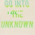 thumbnail image 2 of CafePress - Go Into The Unknown Green - Unisex Canvas Tote Bag, Beige, 1-Piece, 2 of 6