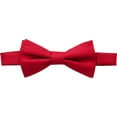 thumbnail image 1 of Pajarita Tommy Hilfiger Core Solid para hombre, color rojo, poliéster y seda, 1 of 2