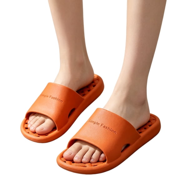 Willtoo Shower Shoes for Women Quick Drying Lightweight Shower Sandals Non-Slip Comfortable Holes House Bathroom Pool Slippers Summer Beach Breathable Slippers