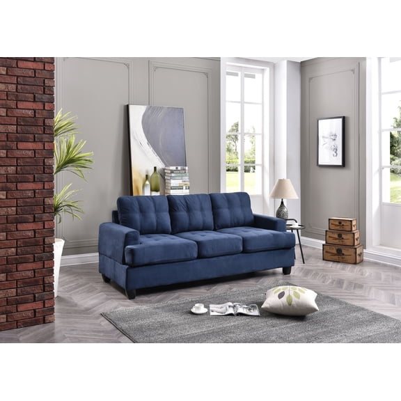 Glory Furniture Sandridge G510A-S Sofa , NAVY BLUE