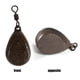 thumbnail image 4 of Peso metálico de 43 g para aparejos de pesca de carpa con plomadas giratorias planas tipo pera, 4 of 5