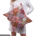 thumbnail image 4 of Ambesonne Colorful Fabric by the Yard Upholstery, Nomadic Rug Tribal, 2 Yards, Multicolor, 4 of 4