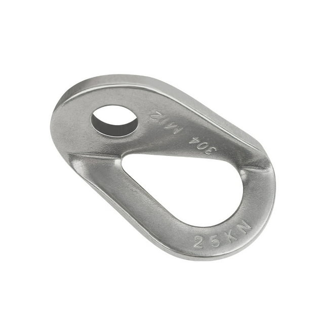 Pack Trailer Tie Down Eyelets - D-Rings - Tie Down Eyelets for Securing Truck, Boat, Car Loads