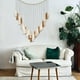 thumbnail image 5 of Tapiz tejidas de macramé, fondo bohemio, adornos de , ción para colgar pared para , guardería, sala de Baoblaze Tapiz tejido de macramé, 5 of 7