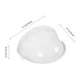 thumbnail image 3 of FRCOLOR White Camera Protective Plastic Cover Roof for Outdoor Use Against Rain and Sun, 3 of 6