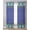 Blue, variant on Black White Boho Sheer Curtains 63 Inch Length 2 Panels Set for Living Room/Bedroom, Vintage Ethnic Tribe Abstract Art Retro Kitchen Curtains Grommet Semi-Sheer Curtains Window Treatments 42"x63"x2
