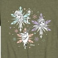 thumbnail image 3 of Frozen 2 - Anna Elsa Olaf Snow - Toddler And Youth Short Sleeve Graphic T-Shirt, 3 of 5